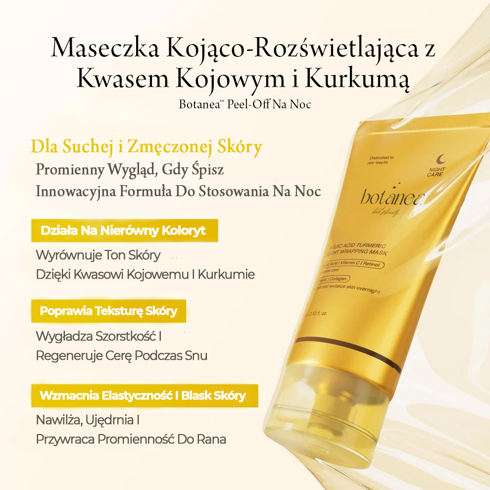 Mascarilla nocturna de colágeno con ácido kójico