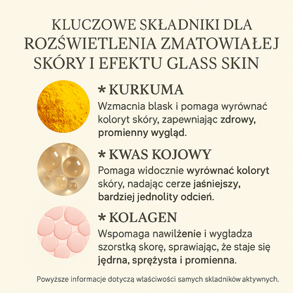 Mascarilla nocturna de colágeno con ácido kójico